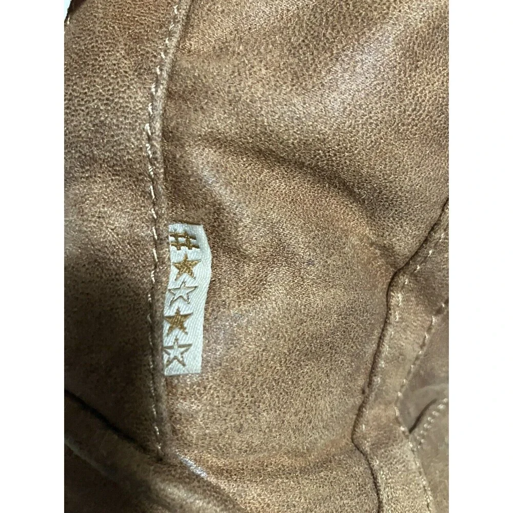 Zara girls suede fur Winter Fold Down boots!!  Size EU 34 US 2 Color Brown